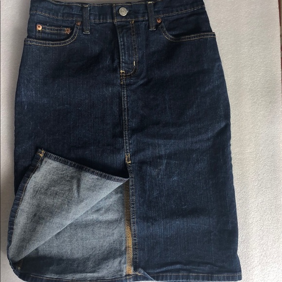 Polo Ralph Lauren Denim Pencil Skirt-size -2 - Picture 16 of 16